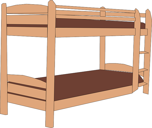 łóżko piętrowe